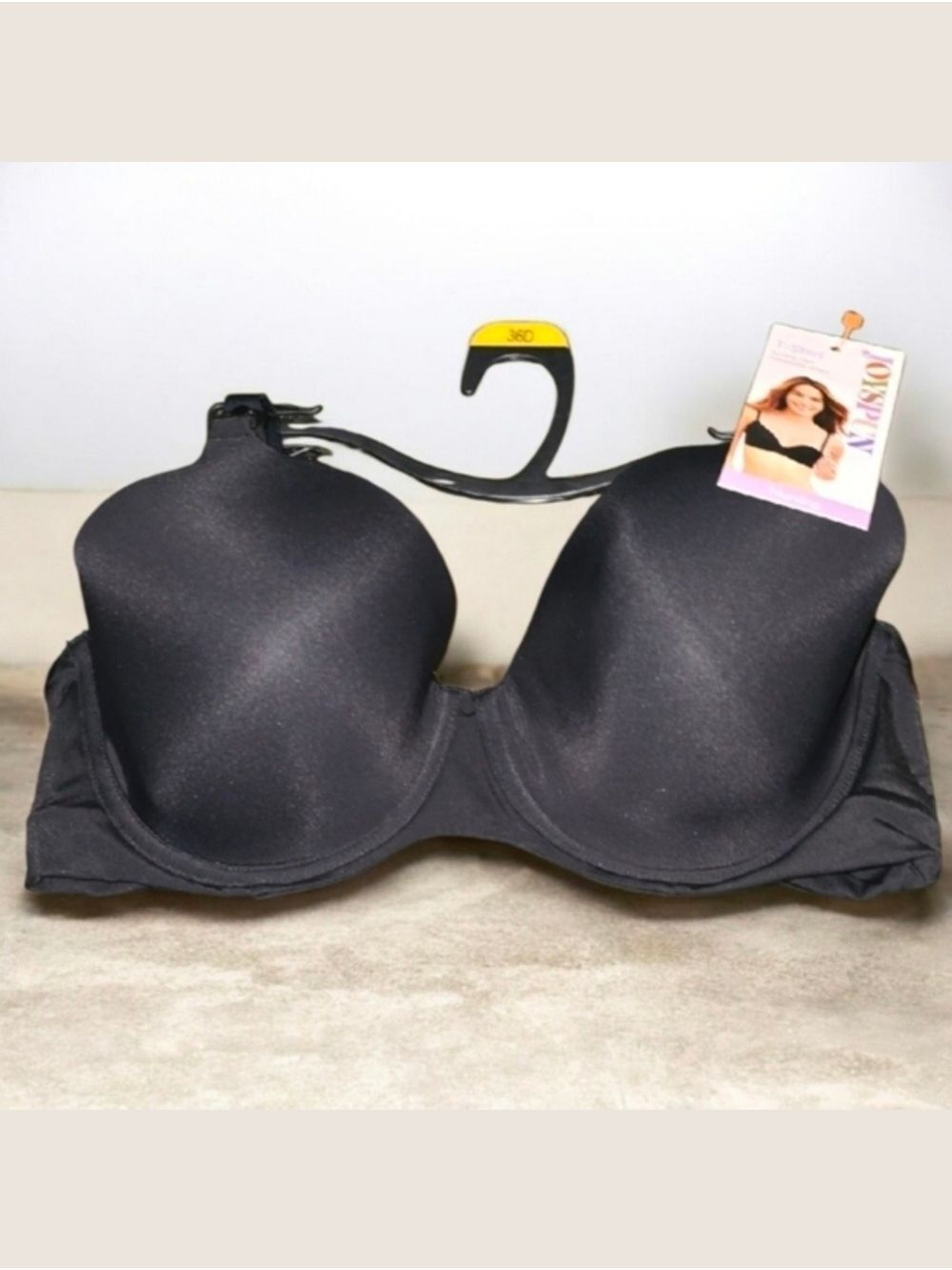 Joyspun‎ Nursing T-shirt Bra Women's Size 36D Black